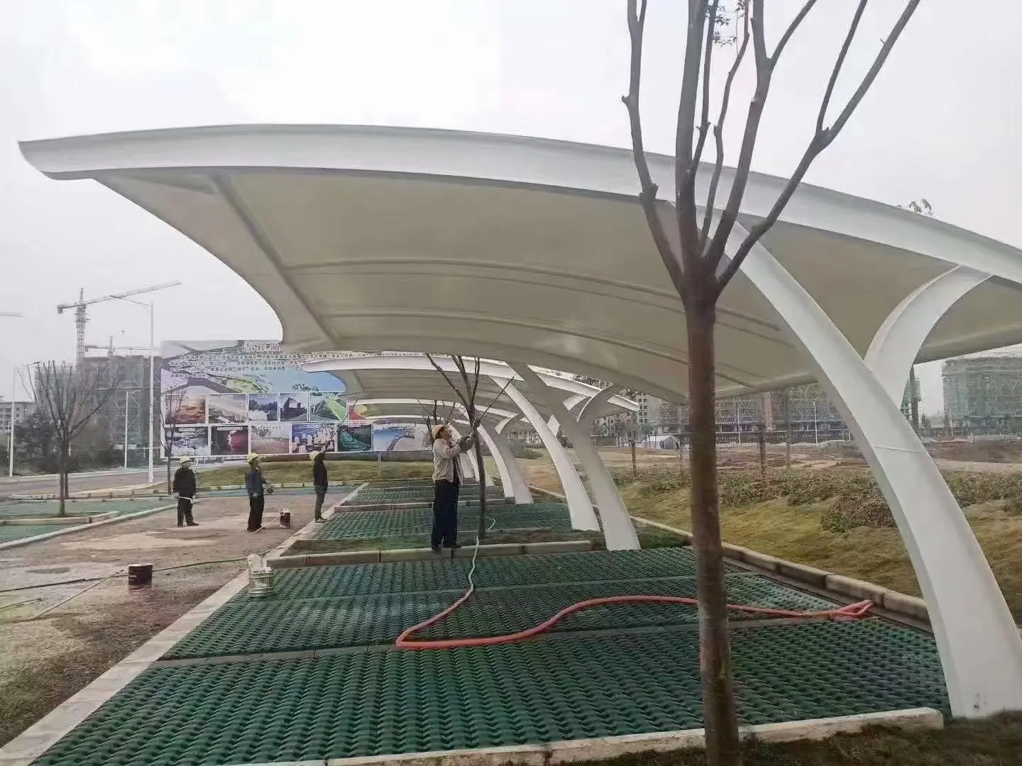 贵州修文膜结构车棚采购避坑指南：本地气候不同，别拿低价当性价比